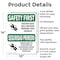 Signmission Safety Culture Sign, 10 in Width, Aluminum, Rectangle, Bilingual OS-2PACK-SF-A-1014-L-10794 - alternate 2